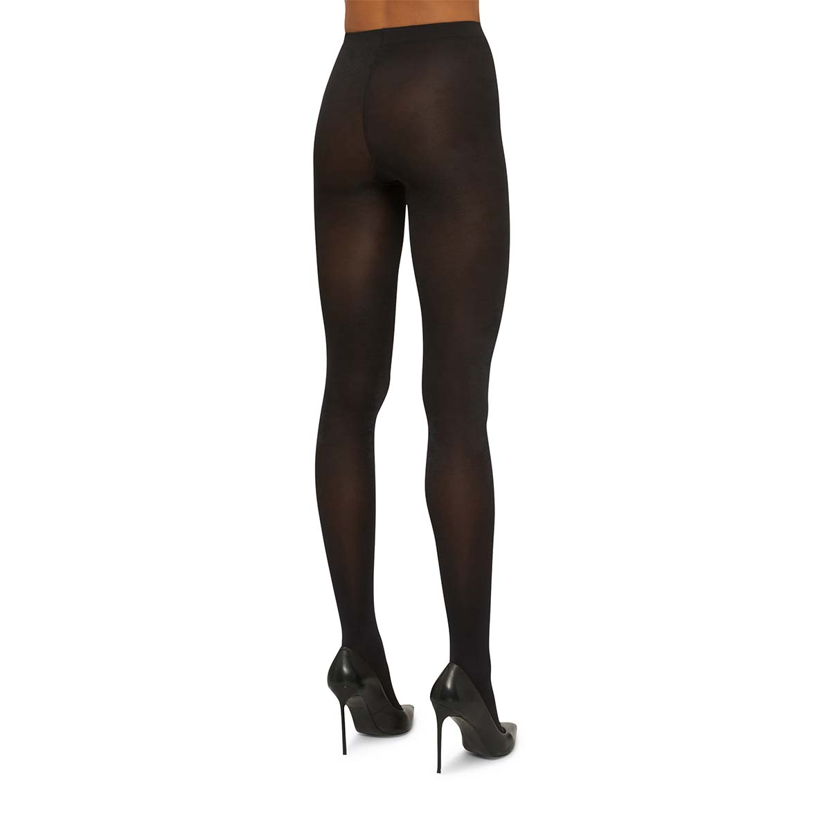 Wolford Satin Opaque 50 Denier strømpebukser, sort - 18379 - 7005 - Black