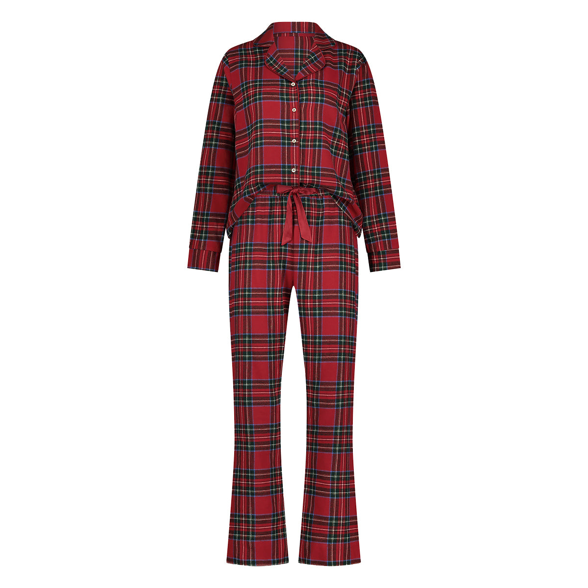 Hunkemöller Flannel Twill Check - Red Dahlia - 206652-Red Dahlia