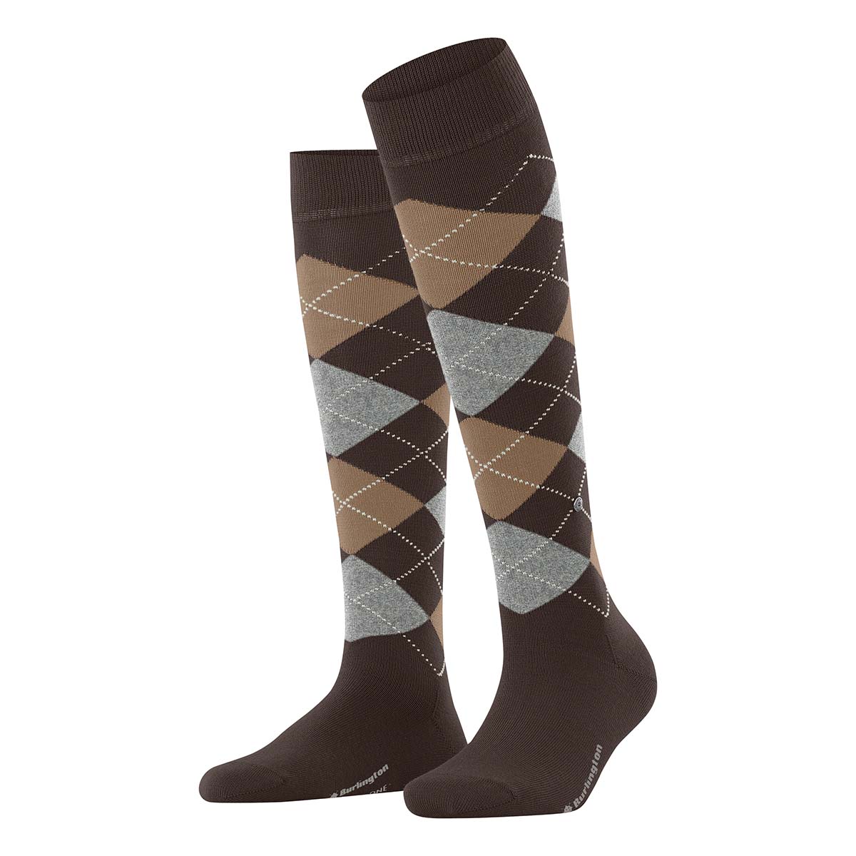 Burlington Marylebone knæstrømper, brun - 22373 - 5235 - Dark Brown
