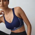 Triumph Triaction Cardio Flow P sports BH, blå - 10205923 - 00XF - Admiral
