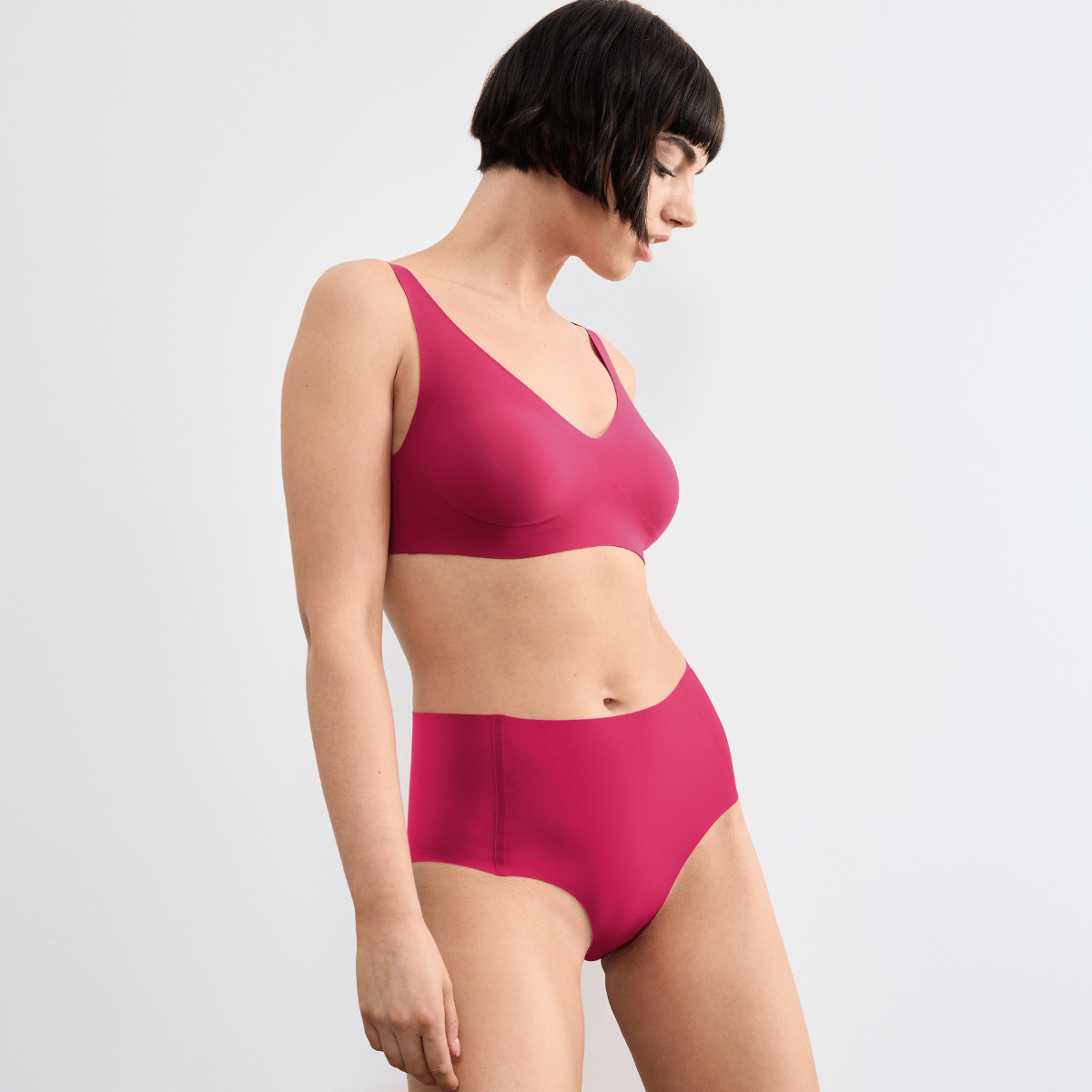 Sloggi Zero Feel 2.0 maxi trusse, pink - 10217759 - 00NW - Berry