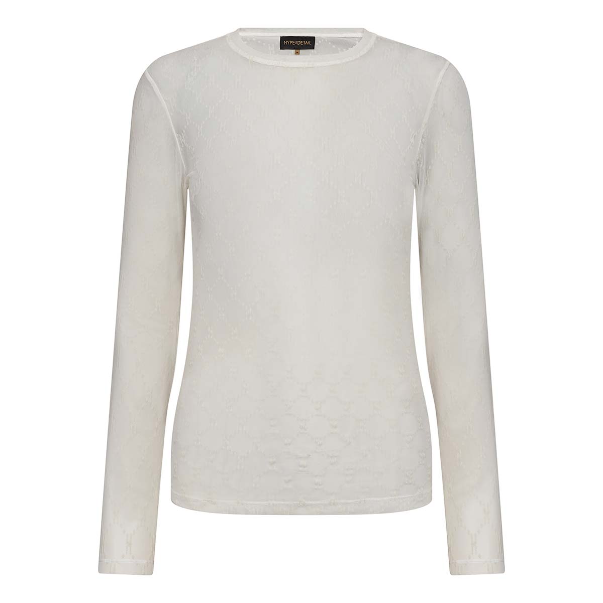 Hype The Detail Mesh bluse, hvid - 3-300-14 - 1 - White
