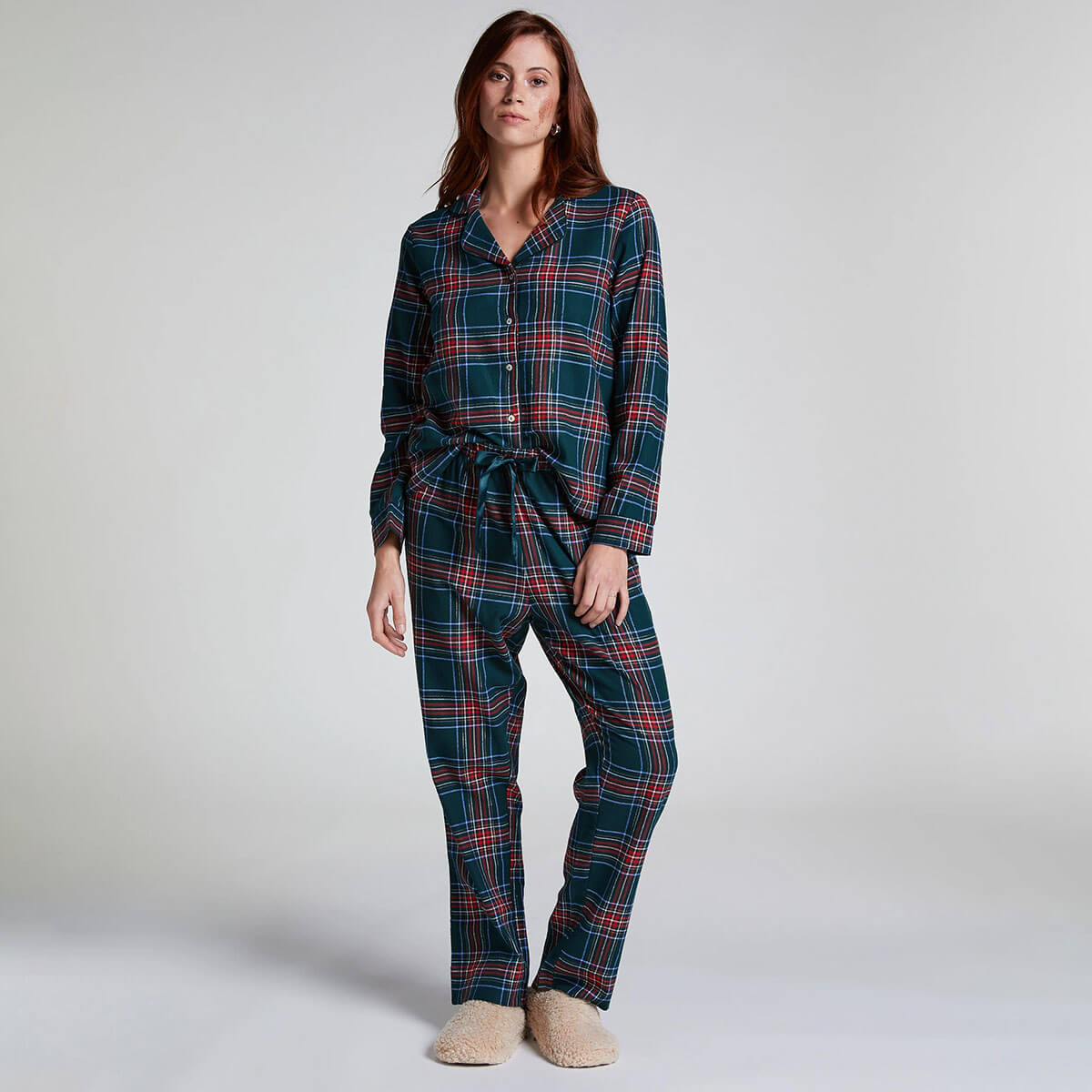 Hunkemöller Flannel Twill - Ponderosa Pine - 300555-Ponderosa Pine