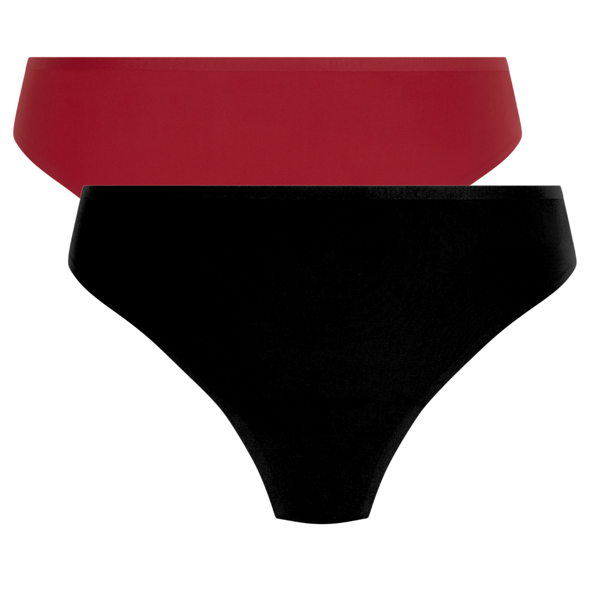 Hunkemöller Invisible 2-Pack g-streng, multi - 304033 - CHILI PEPPER - Chili Pepper