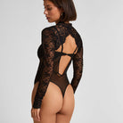 Hunkemöller Faith bodystocking, sort - 304149 - BLACK - Black