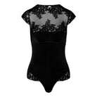 Hunkemöller Rosie bodystocking, sort - 305942 - Caviar - Caviar