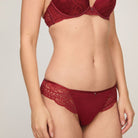 Hunkemöller brazilian trusse, rød - 306549 - red - Red