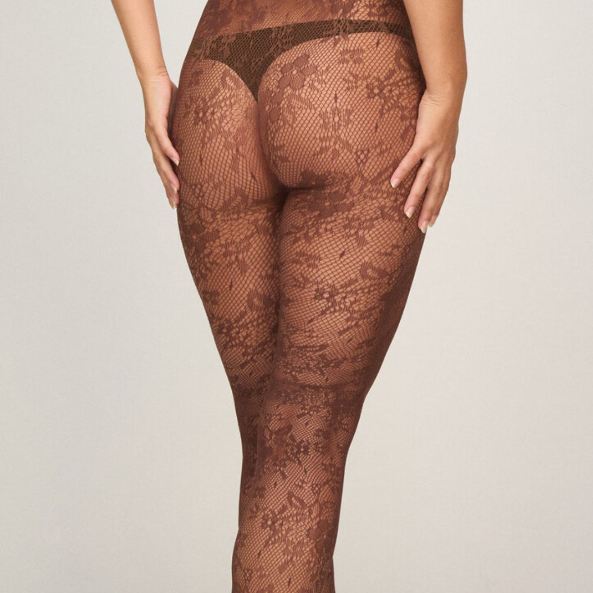 Hunkemöller strømpebukser, brun - 306931 - Chicory Coffee - Chicory Coffee