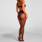 Hunkemöller 15 Den strømpebukser, leopard - 306938 - Chicory Coffee - Chicory Coffee