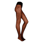 Hunkemöller 15 Den strømpebukser, leopard - 306939 - Black - Black