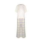 Hunkemöller pyjamas, creme - 307164 - brunnera blue - Brunnera Blue