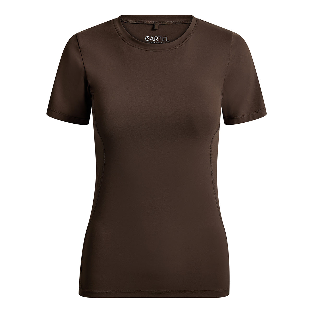 Copenhagen Cartel Ally trænings-t-shirt, brun - 166020 - Arabica - Arabica
