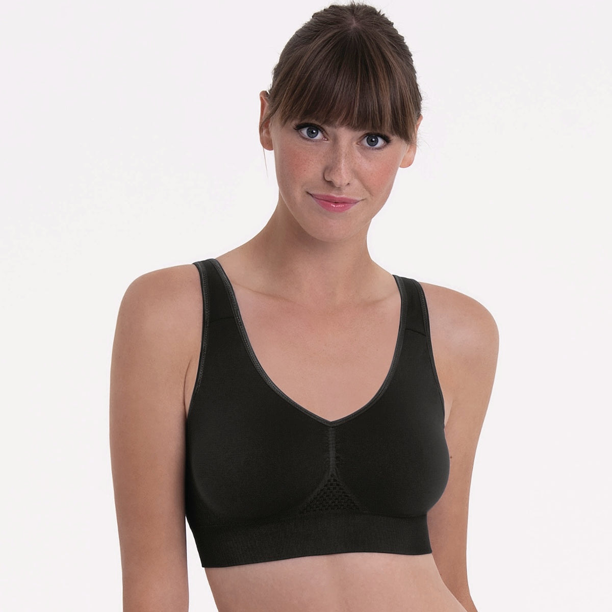 Anita Care Lotta BH uden bøjle, sort - 5769X - 001 - Black