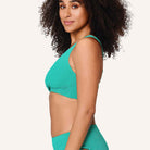 LingaDore Stand Out bikini top med bøjle, grøn - 8202A-1 - 342 - Deep Green