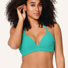 LingaDore Stand Out bikini top med bøjle, grøn - 8202TB - 342 - Deep Green
