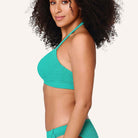 LingaDore Stand Out bikini top med bøjle, grøn - 8202TB - 342 - Deep Green