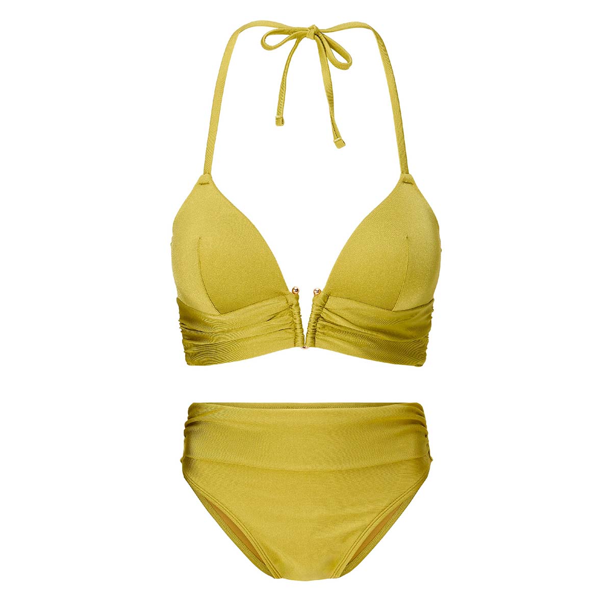 LingaDore Summerproof bikinisæt, grøn - 8204 - 344 - Moss Green