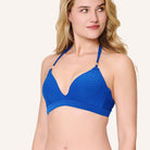 LingaDore Blue Crush bikini top med bøjle, blå - 8215TB - 09 - Blue