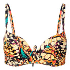 LingaDore Butterfly Breeze bikini top med bøjle, multi - 8219BT - 356 - Butterfly Print