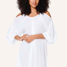 LingaDore Summer Breezes strandkjole, hvid - 8225 - 01 - White