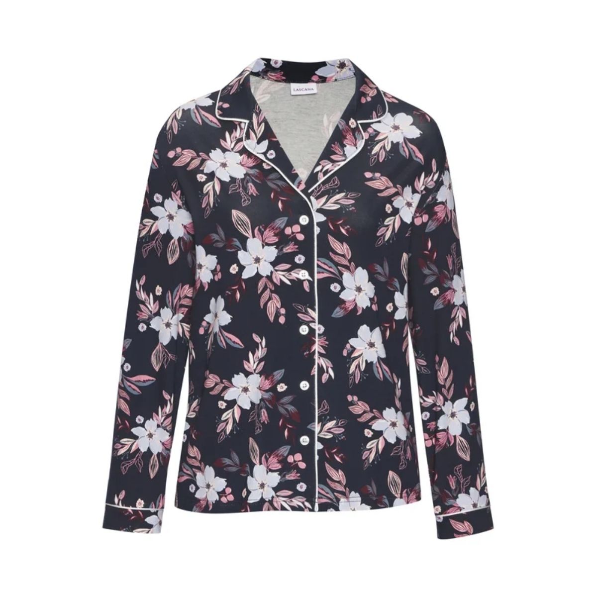 Lascana Luxurious Nights pyjamas - BA-44-54 - flower aop - Flower aop