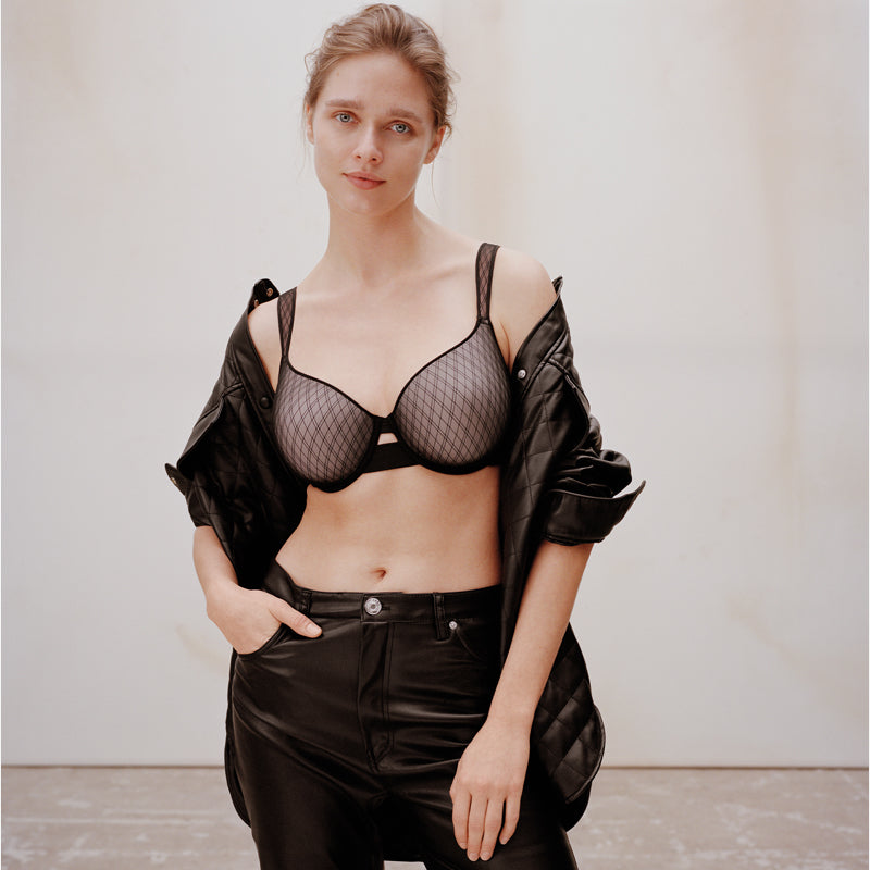 Chantelle Smooth Lines - Black/Beige - C11N60-0DS