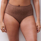 Chantelle EasyFeel Norah maxi trusse, brun - C13F30 - C60 - Wild Brown