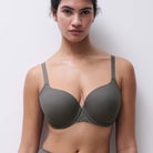 Chantelle EasyFeel Norah BH med vattering, grå - C13FN0 - 09W - Vert Argile