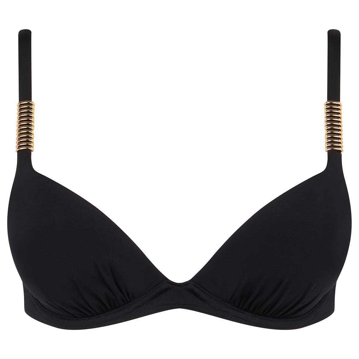 Chantelle Icon Push-Up bikini top med bøjle, sort - C16VNP - 011 - Black