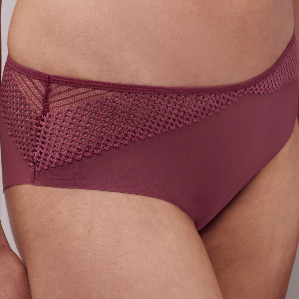 Chantelle Pulp Play hipster trusse, rød - C22AB0 - 0K7 - Sienna