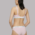 Calvin Klein Icon bralette BH, lyserød - LV00QF8500 - 8Z6 - Cradle Pink