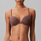 Calvin Klein Perfectly Fit push-up BH, lilla - LV00QF7315 - PJS - Botanical Brown