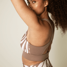 Copenhagen Cartel Pulse Sportivo sports BH, brun - 164417 - ZEBRA HAZEL - Zebra Hazel