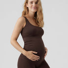 Mamalicious MLheal Tank graviditetstop, brun - 20011083 - Java - Java