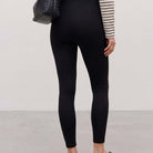 Mamalicious MLtia Jeanne graviditetsleggings, sort - 20011082 - Black - Black