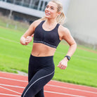 Shock Absorber Ultimate Run sports BH, sort - U10057 - KK001 - Black