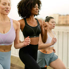 Shock Absorber Ultimate Run sports BH, sort - U10046 - KK001 - Black