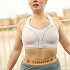 Shock Absorber Ultimate Run sports BH, hvid - U10046 - WW001 - White