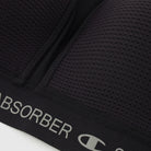 Shock Absorber Ultimate Run sports BH, sort - U10057 - KK001 - Black