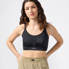 Shock Absorber High Intensity sports BH, sort - U10079 - KK001 - Black