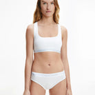 Calvin Klein Cheeky Tai - White - qf6687e-100